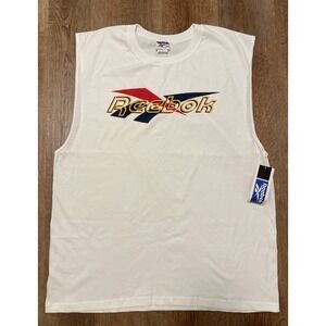vintage reebok muscle tank top shirt mens size XXL deadstock NWT 90s made in USA
